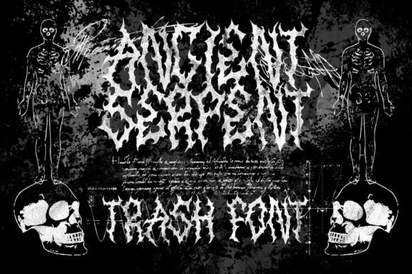 Ancient Serpent: The Typeface That Hisses with Rebellion
