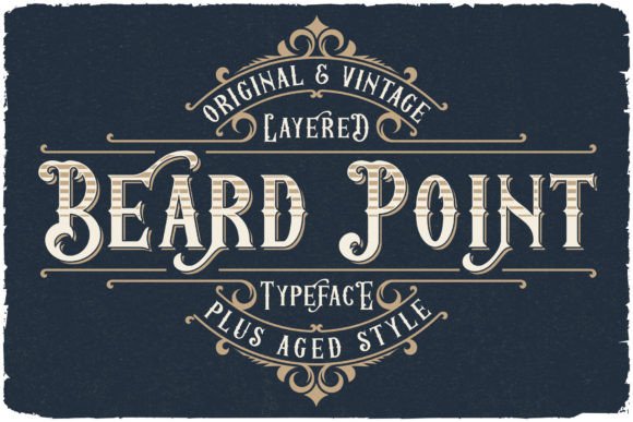 Beard Point: The Vintage Label Font That Brings Authenticity