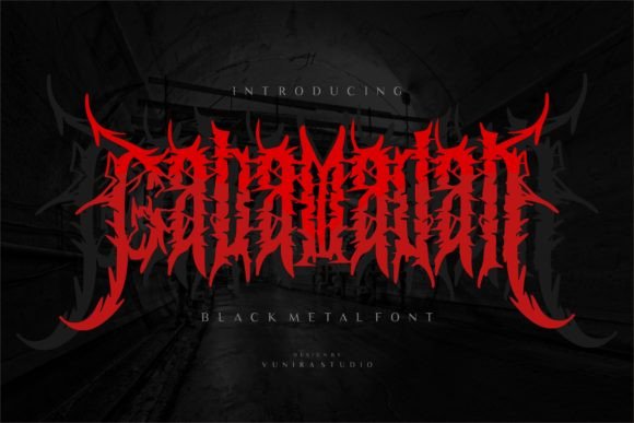 Gabamadah: The Stylish Metal Font for Bold Designs