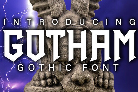 Gotham: The Striking Gothic Typeface for Modern Designs