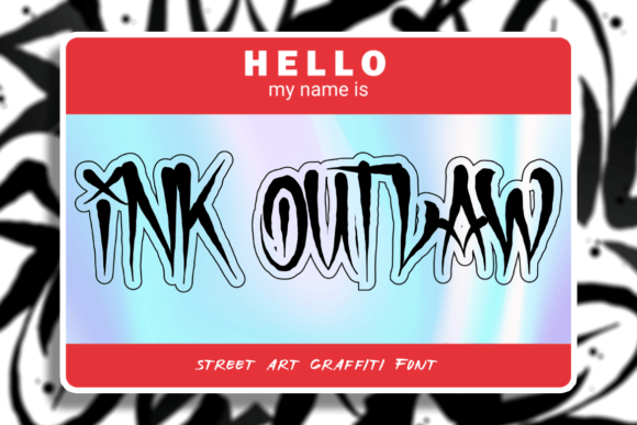 Ink Outlaw: The Urban Font for Rebellious Design