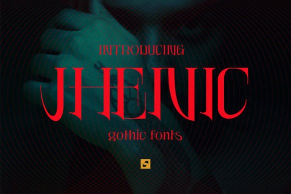 Jhenic: A Gothic Serif with a Modern Edge