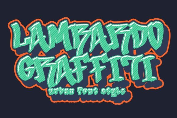 Lambardo Graffiti: Street Art Meets Sophistication in Your Designs