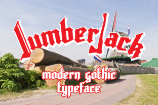 Lumberjack: A Modern Gothic Typeface for Bold Brands