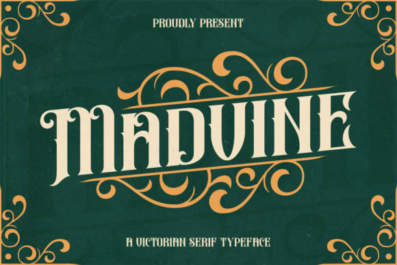 Madvine: Crafting Timeless Elegance with a Victorian Serif