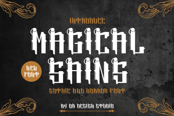 Magical Sains: A Font with Unmistakable Character