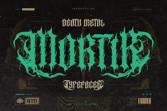 Mortir: Unleashing Brutal Typography for Metal and Beyond