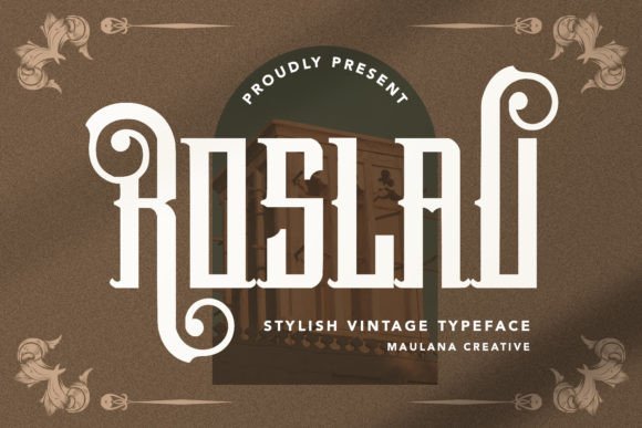 Roslav: The Modern Serif Font That Balances Boldness and Charm
