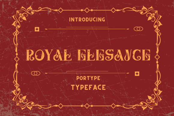Royal Elegance: A Typeface for Timeless Grandeur